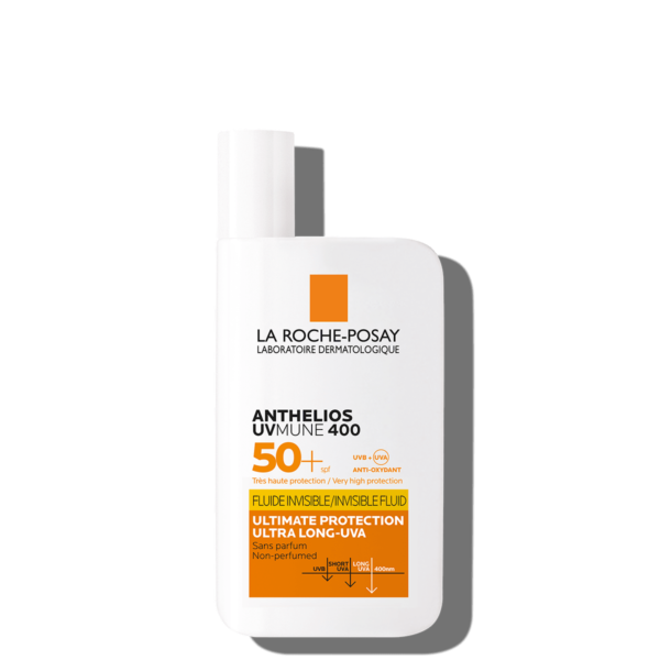 2La La Roche-Posay Anthelios UVMune 400 Invisible Fluid SPF50+ PA++++