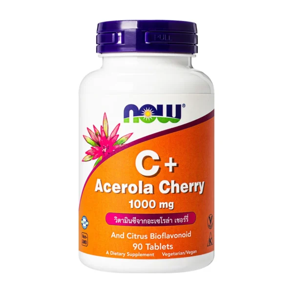 3Now Now Foods Vitamin C Plus Acerola Cherry 1000 mg